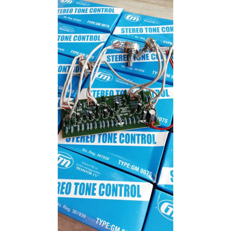 TONE CONTROL STEREO 4TR GM 007S