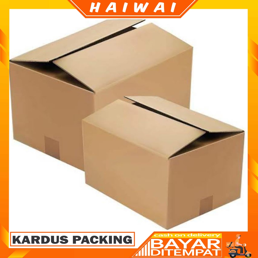 

HaiWai COD Tambahan Packingan Kardus Agar Paket Lebih Aman Dan Safety