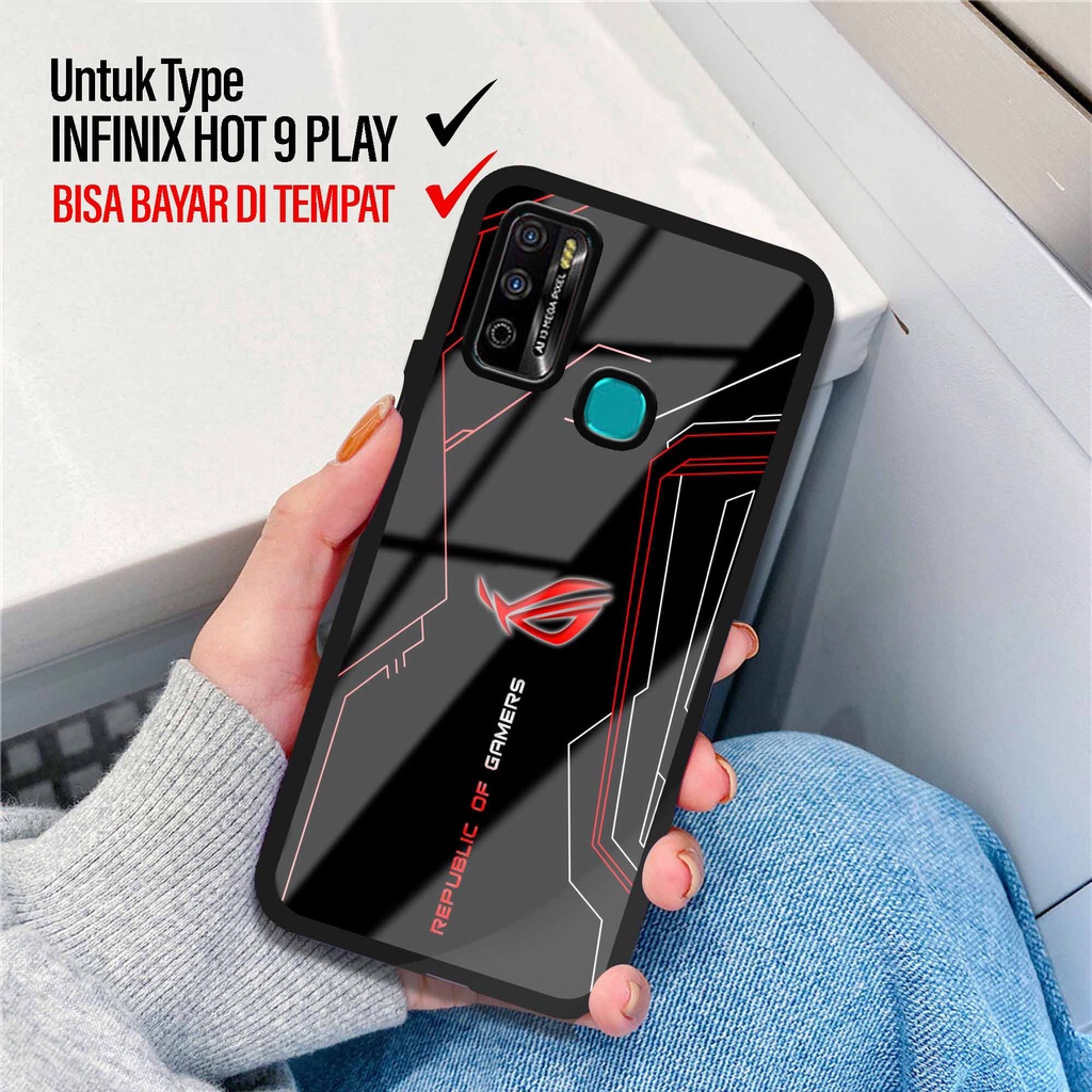Case Infinix Hot 9 Play - Hardcase Glossy Infinix Hot 9 Play - Silikon Infinix Hot 9 Play - Kesing I