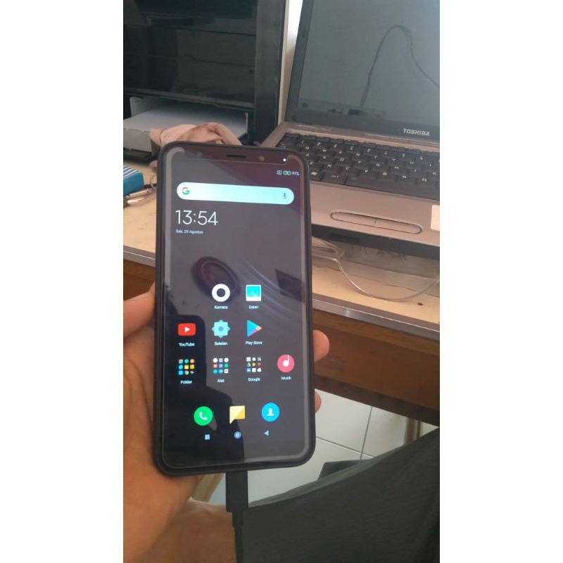 xiaomi redmi 5 plus 3/32 bekas (second)