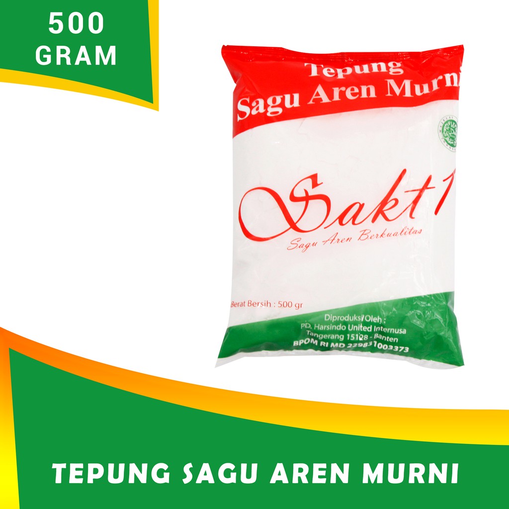 Tepung Sagu Aren Murni SAKTI/SAKT1 (500 gr) | Shopee Indonesia