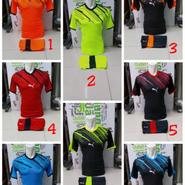 Setelan Team Futsal Sepakbola Puma Terbaru 441
