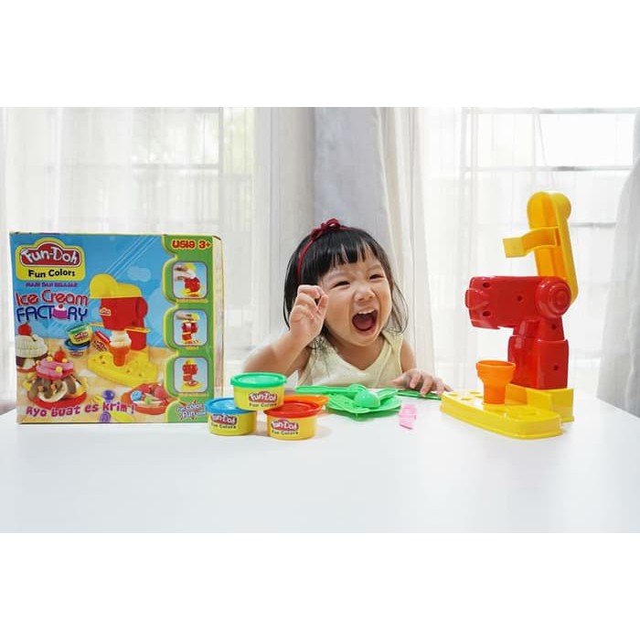 fundoh ice cream factory - Fun Doh - Lilin mainan - mainan edukasi anak 28041