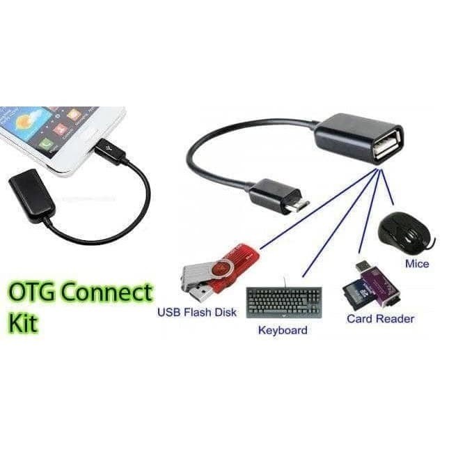 OTG Adapter / OTG Micro USB / OTG Type C USB / OTG Cable / Kabel OTG