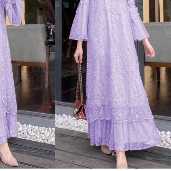 ➩ MAXI GELA /GAMIS PERTY BROKAT MUTIARA/ DRESS PROMO SAAT INI GOOD QUALITY ◙