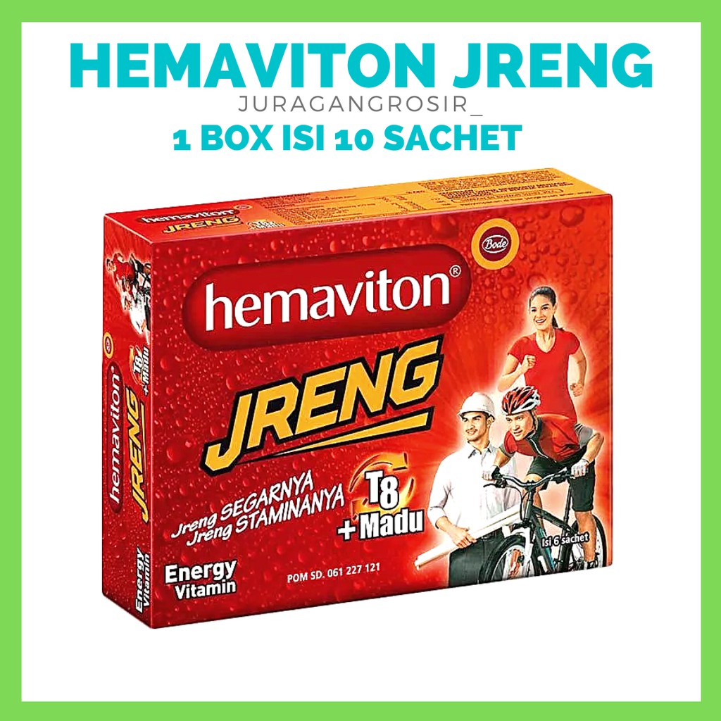 

HEMAVITON JRENG ISI 6 SACHET