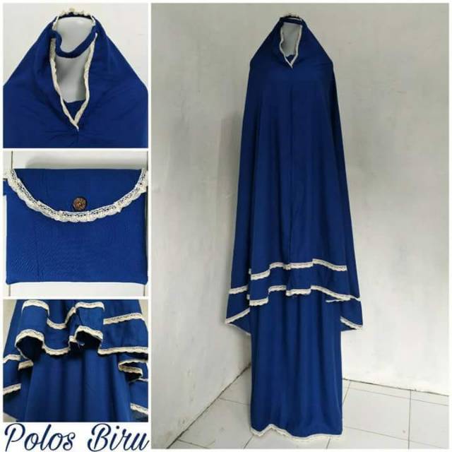 MUKENA BALI POLOS RENDA