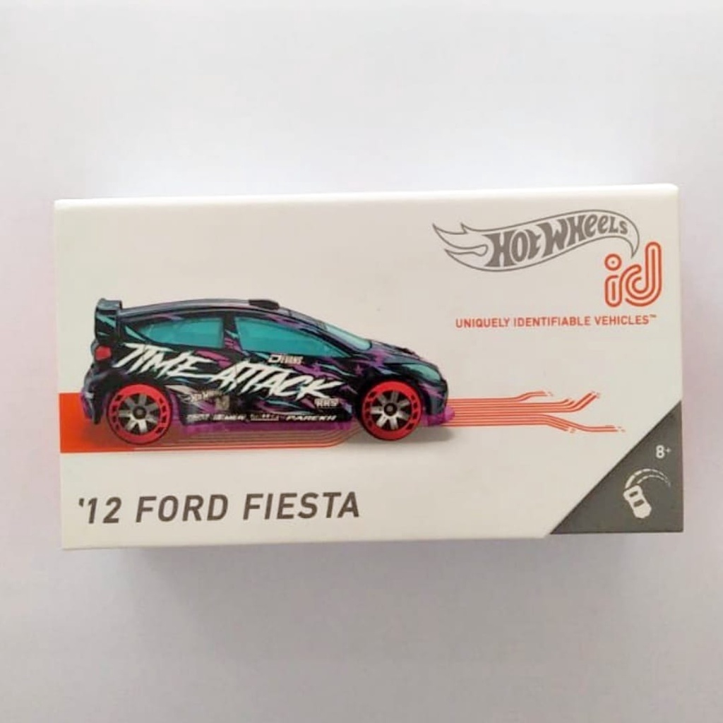 Diecast Hot Wheels 12 FORD FIESTA HW ID Hotwheels Scanable Mix A 2021 Mobil Mainan Anak