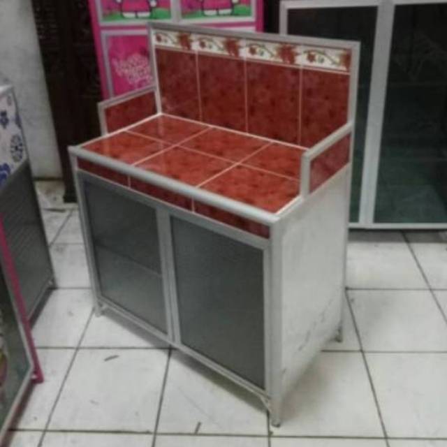  Meja  Dapur Aluminium Desainrumahid com