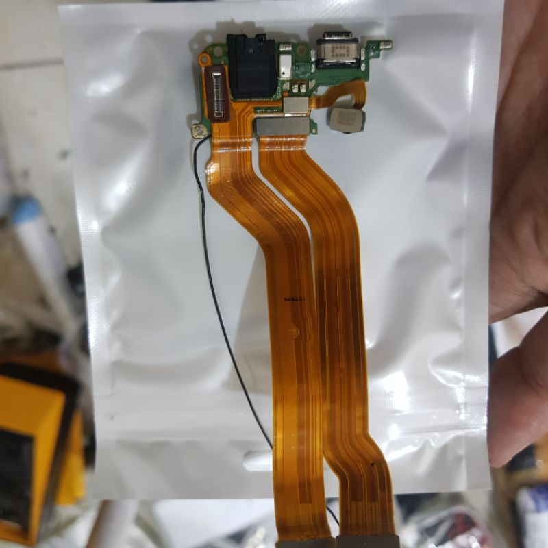 konektor cas board cas papan cas+ fleksibel penghubung VIVO V20 SE ori copotan