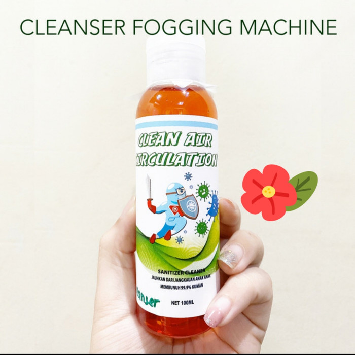 pembersih alat fogging cleanser fogging machine