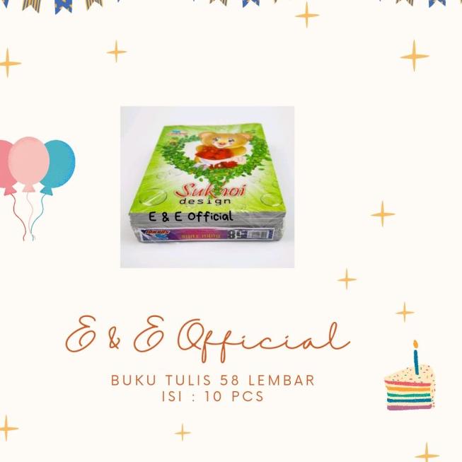 

◌ BUKU TULIS 58 LEMBAR / BUKU MURAH LA ♬