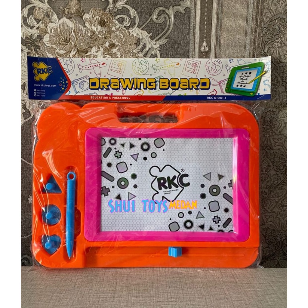 

MAINAN EDUKASI ANAK DRAWING BOARD/PAPAN TULIS MAGNET HAPUS