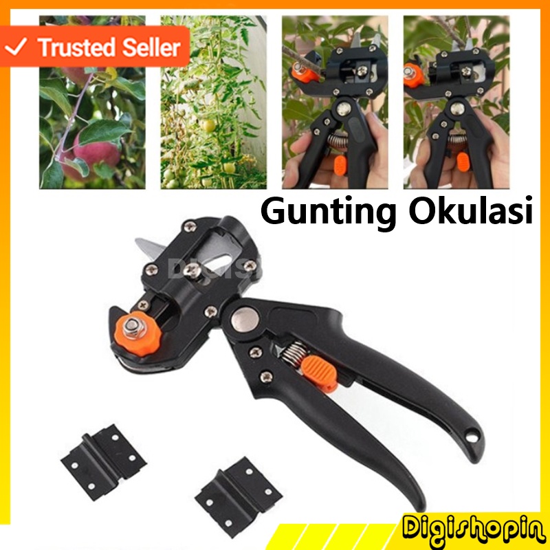 Gunting Okulasi Gunting Taman Sambung Batang Tanaman Grafting Pruning Tool Grafting