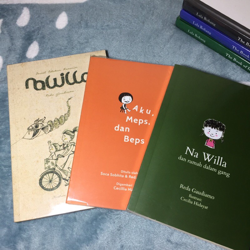 preloved novel reda gaudiamo x soca sobhita NA WILLA & aku meps dan beps