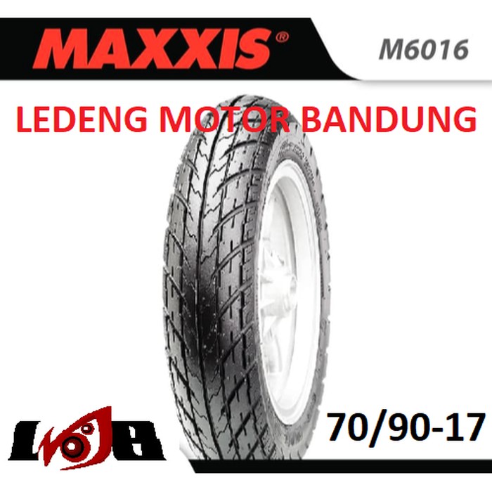 Maxxis 70/90-17 M6016 Tubetype Pakai Ban Dalam Motor Bebek
