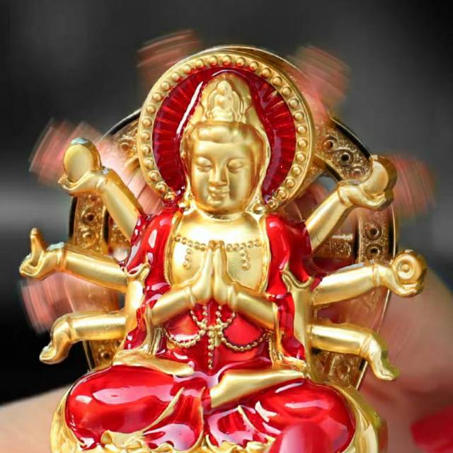 Pajangan mobil Buddha Qian shou kwan im