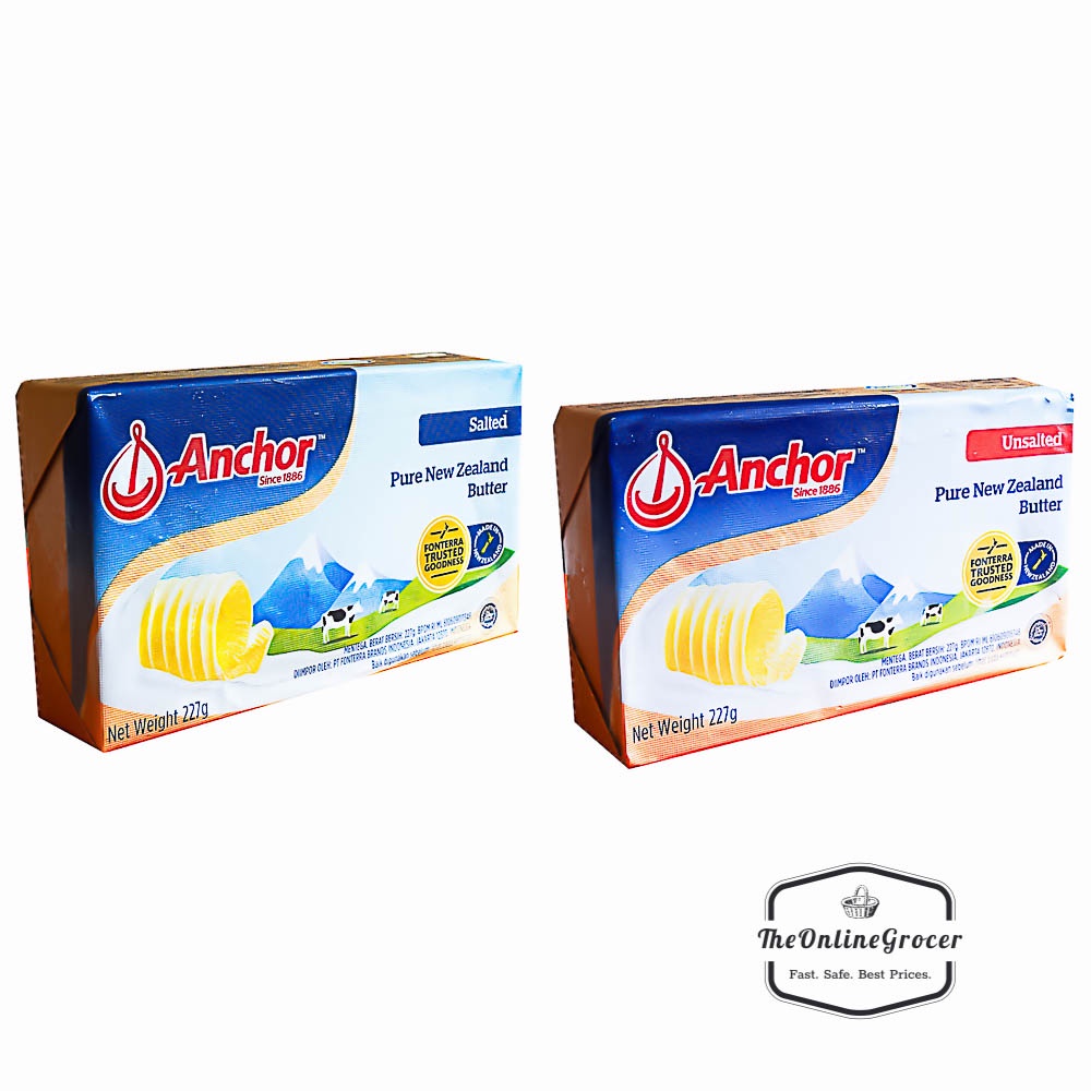 Anchor Butter Halal Import New Zealand 227gr