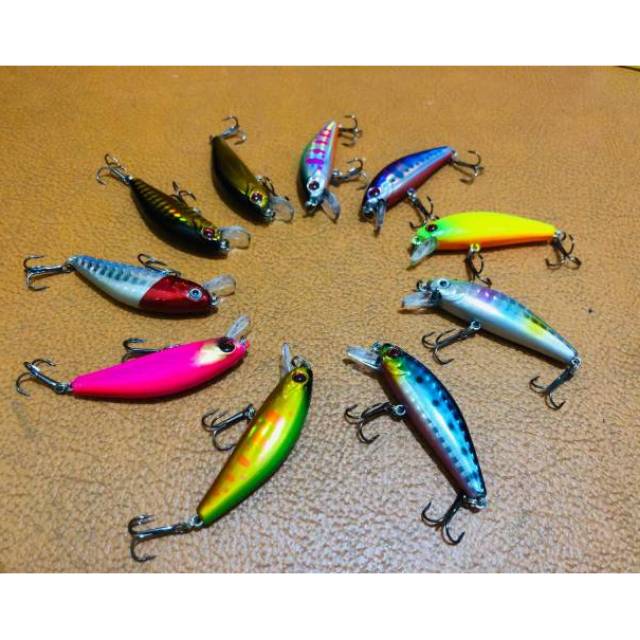 Sinking Minnow/Lure Ultralight / UL 5,5 cm 6,5 gr (rep HINOMIYA AGILE/SENSES SAVIOR)
