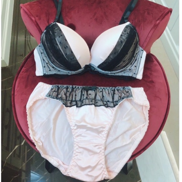 Bra Set (BS26) Premium Bra dengan Panty 1 set bra import