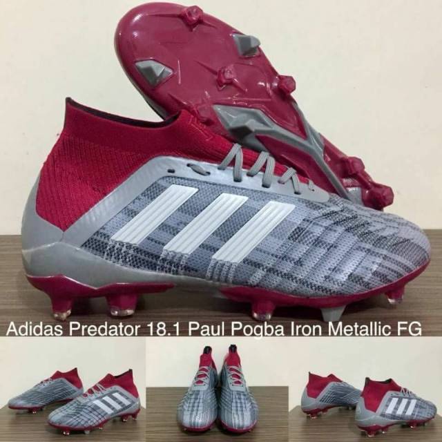 Adidas Predator 18.1 Paul Pogba Iron Metallic FG
