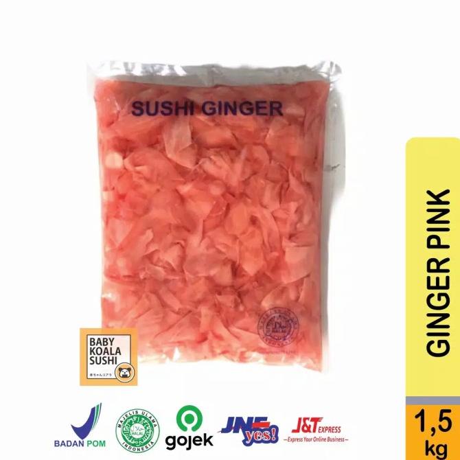 

Asinan/ Acar Jahe | Sushi Gari Ginger Pink White Gary 1,5Kg
