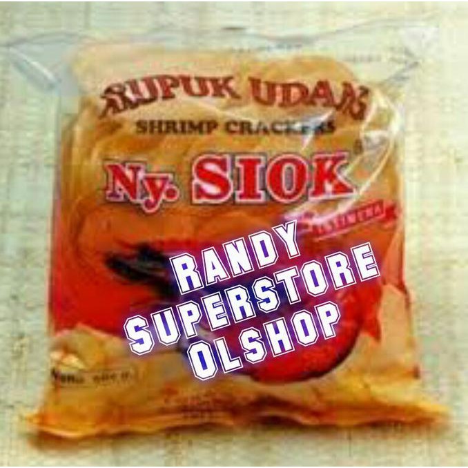 

Kerupuk Udang Lebar Ny. Siok 500 Gram
