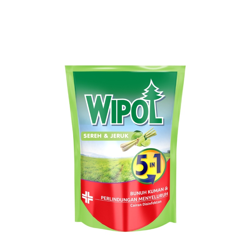 Wipol Pembersih Lantai Sereh Dan Jeruk 750 mL
