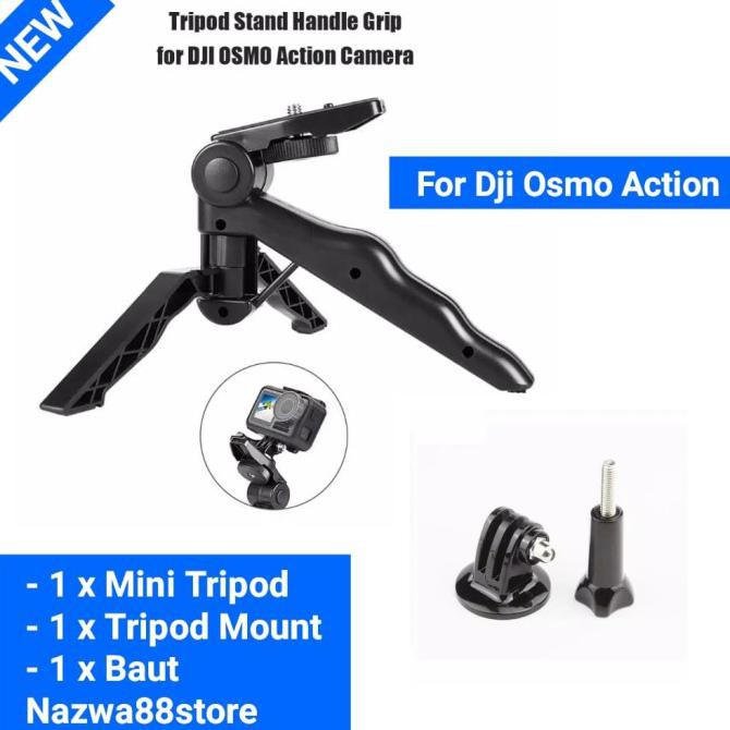 Terbatas Hand Grip Stabilizer Mini Tripod Dji Osmo Action Diskon