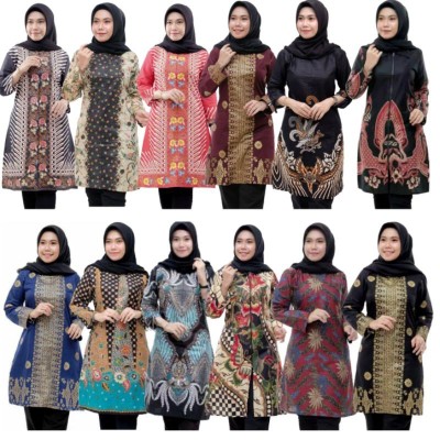 Tania New /tania Tunik Batik Murah Premium Quality Original Picture