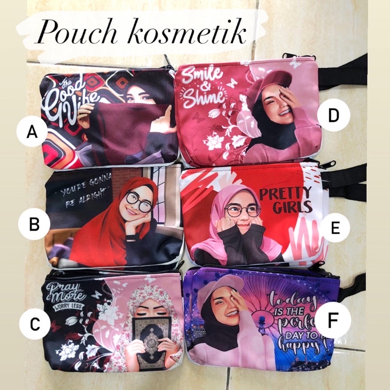 POUCH KOSMETIK / POUCH SERBAGUNA / DONPET SERBAGUNA / TEMPAT KOSMETIK / DONPET KOSMETIK