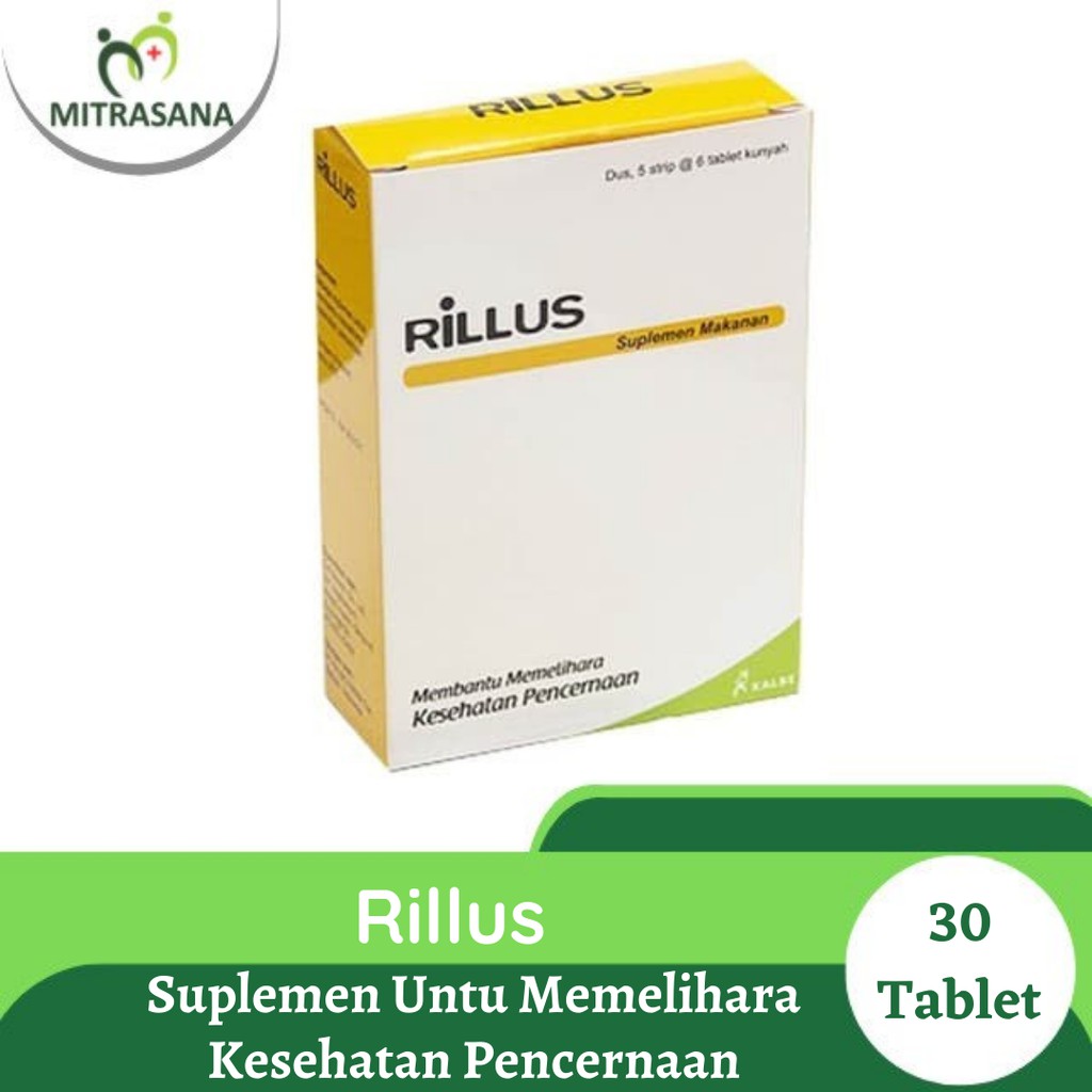 Rillus - Suplemen Probiotik untuk Pencernaan