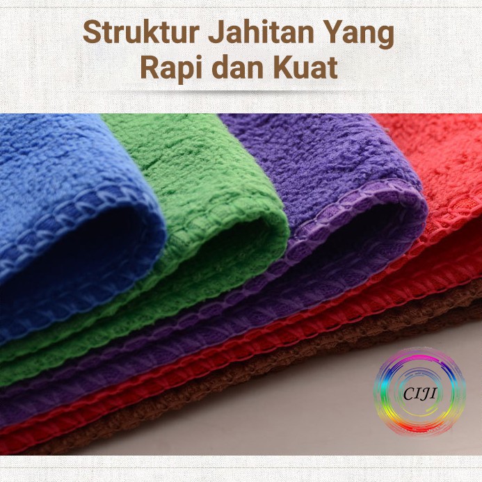 CJBR-H TINO TINO Handuk Mandi (360 gram) Microfiber Dengan Bahan Lembut Cepat Menyerap Air