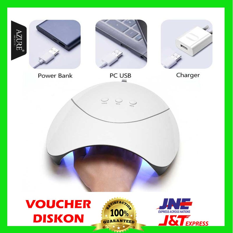 Pengering Kutek Kuku Smart Portable UV LED Nail Dryer - Pengering Kutek - Nail Dryer