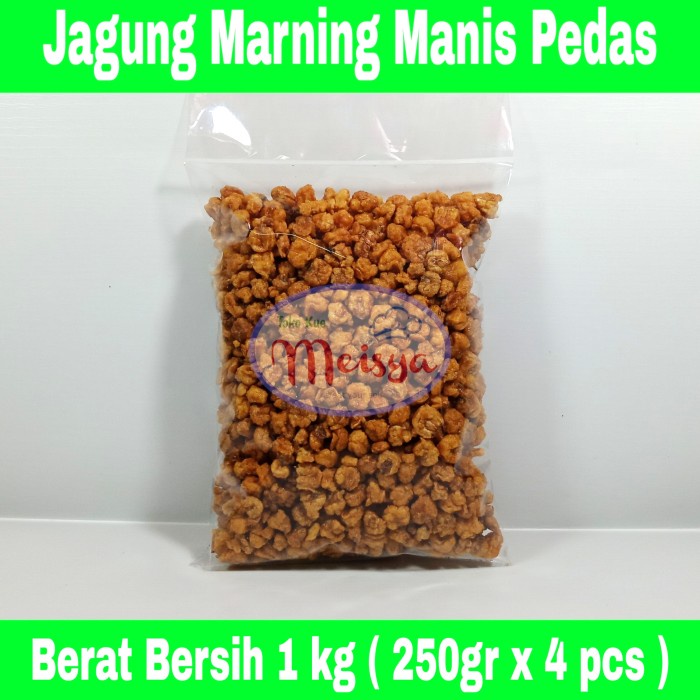 

TERLARIS JAGUNG MARNING PEDAS MANIS 1000 GR - Jagung Marning, 1 kg