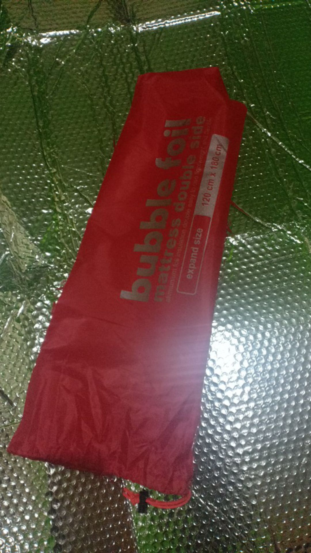 Matras Aluminum Foil Double Side Matras Camping Hiking Outdoor