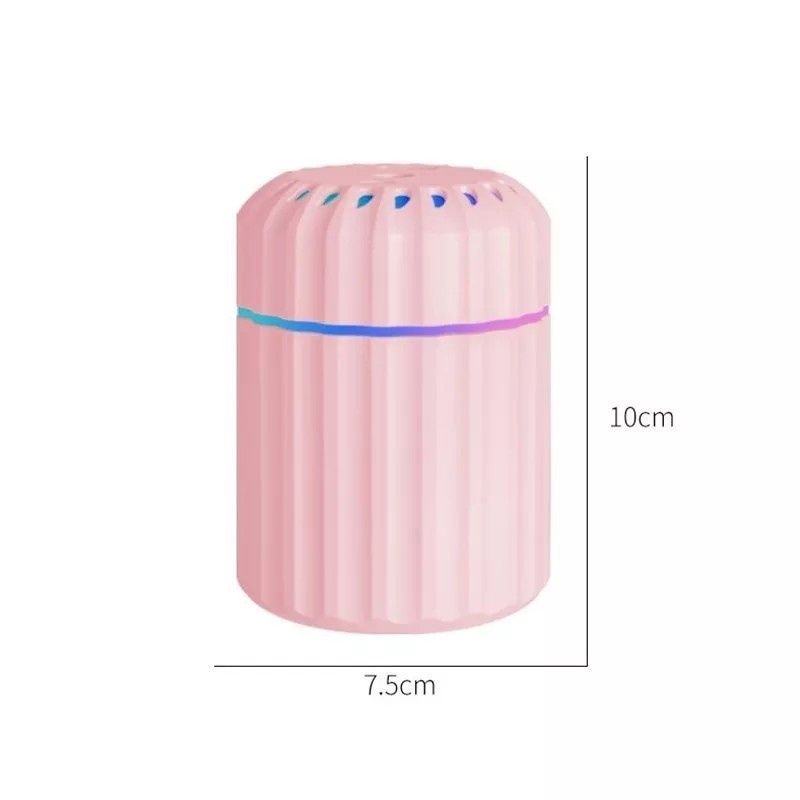 Air Humidifier/Aroma Theraphy Diffuser Usb Mini 200ml A8 / Pelembab Udara LED Light