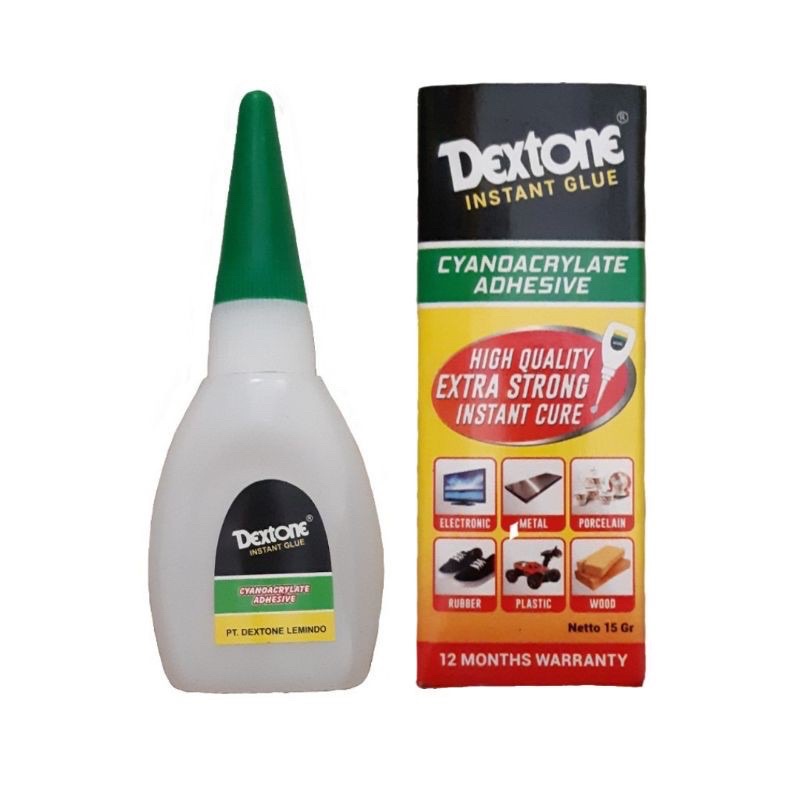 

Dextone lem besi instant glue/lem gila 15 gram
