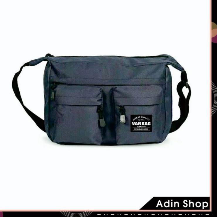 Diskon Kepuasan TAS SELEMPANG VANBAG 2 KANTONG/ SLING BAG COWOK/ TAS SLEMPANG PREMIUM