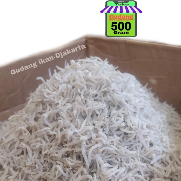 

ikan asin teri nasi medan size kecil netto-500gram