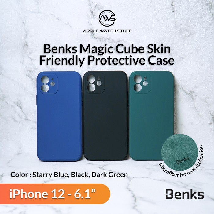 Benks Magic Cube Skin Friendly Protective Case for iPhone 12 6.1&quot;