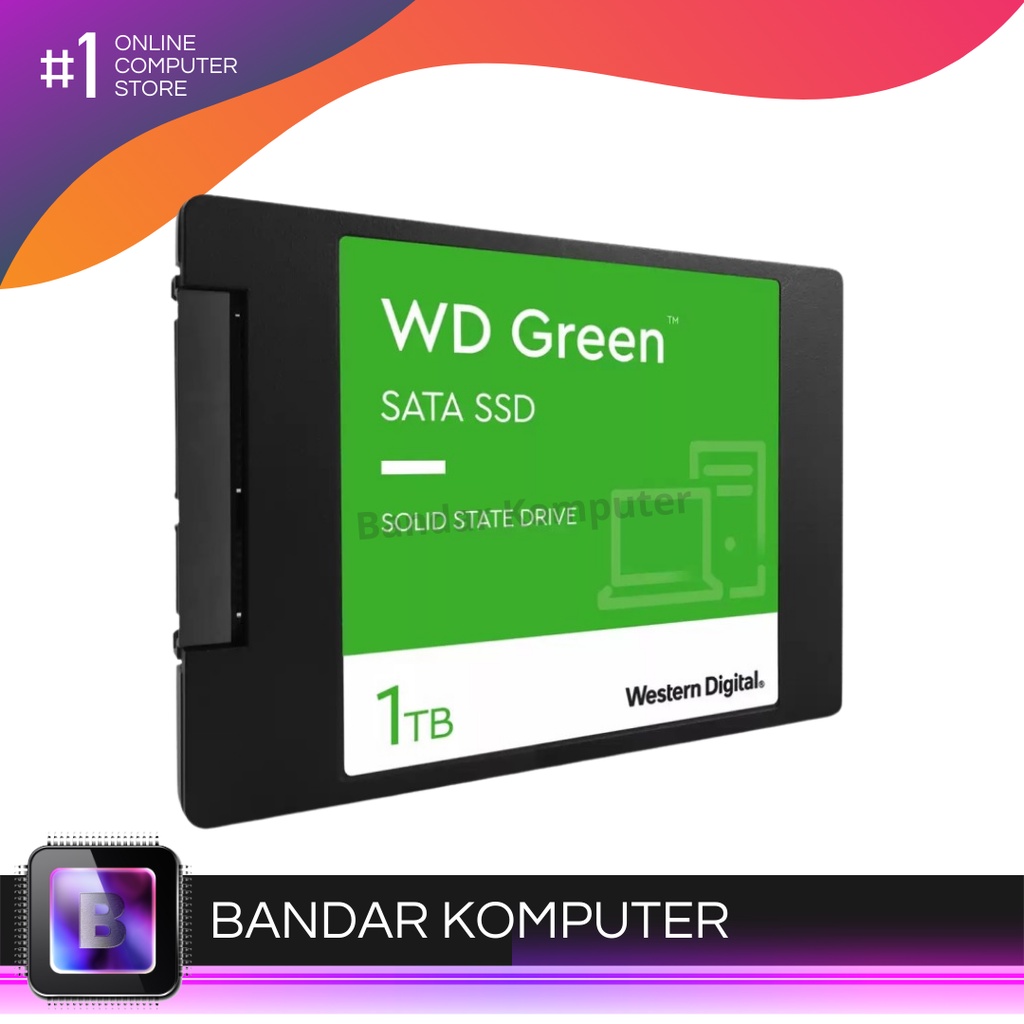 ssd wd green 1tb sata 3 2 5  hdd harddisk external