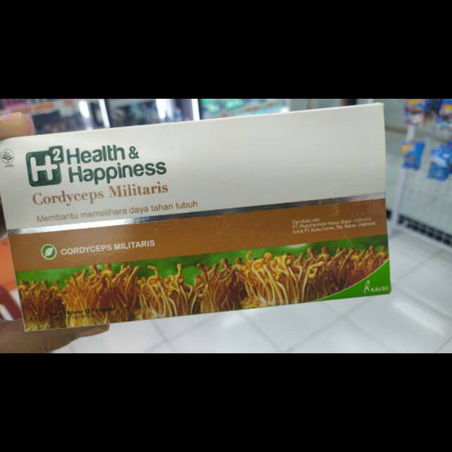 H2 cordyceps militaris produk KALBE