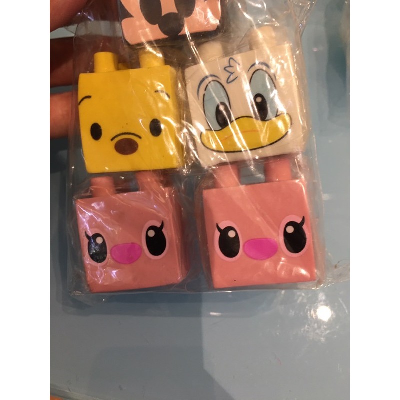 

set of 5 penghapus import disney motif random yah