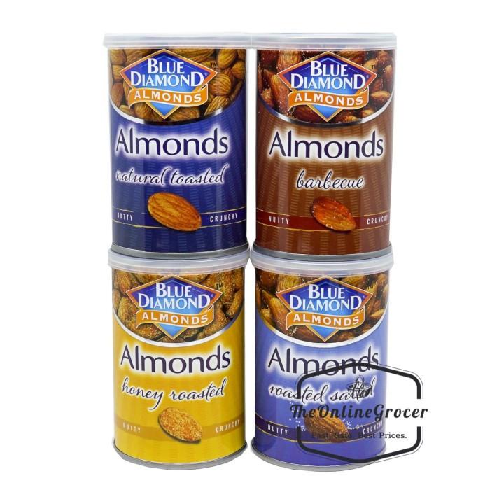 

Blue Diamond Almonds 130Gr- Kacang Almond Panggang Kemasan Kaleng