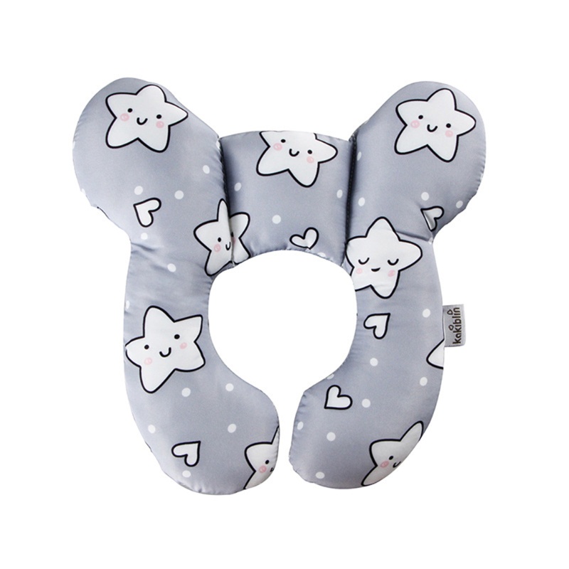 Mary Bantal Leher Bentuk U Bahan Katun Untuk Stroller Bayi