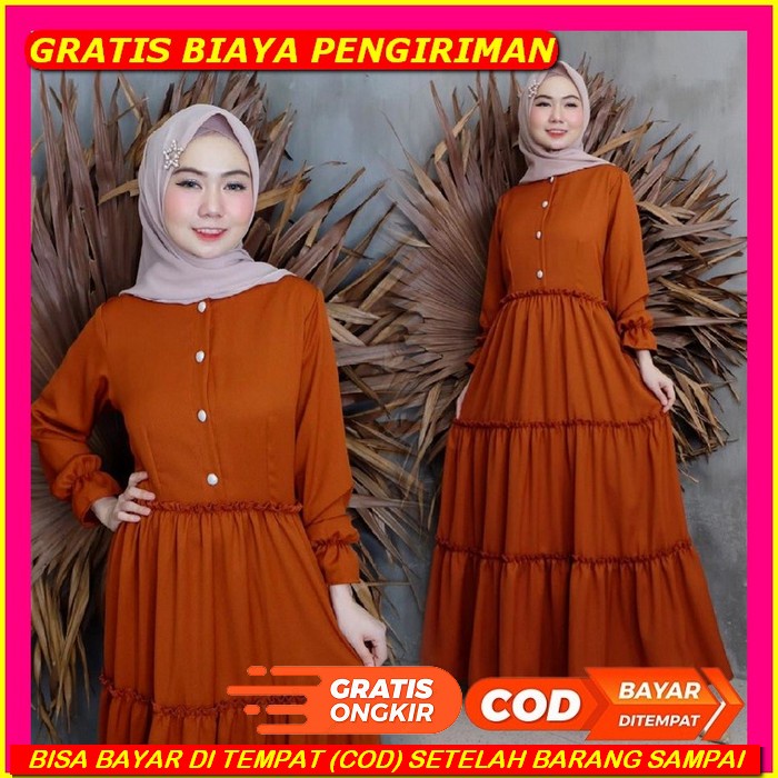 Nibras Gamis Terbaru 2022 Gamis Nibras Promo Grape Pakaian Baju Dress Dres Wanita Dewasa Muslim Syar