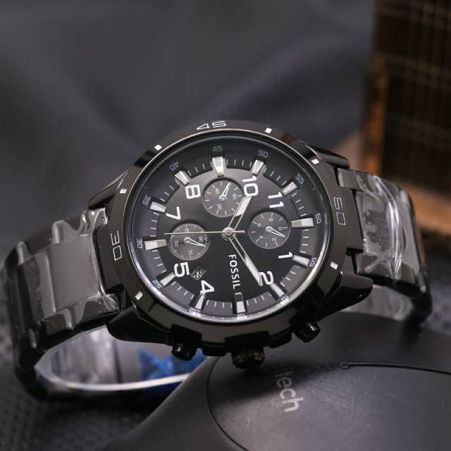 Jam Tangan Pria Foss1l Rantai Chrono Variasi