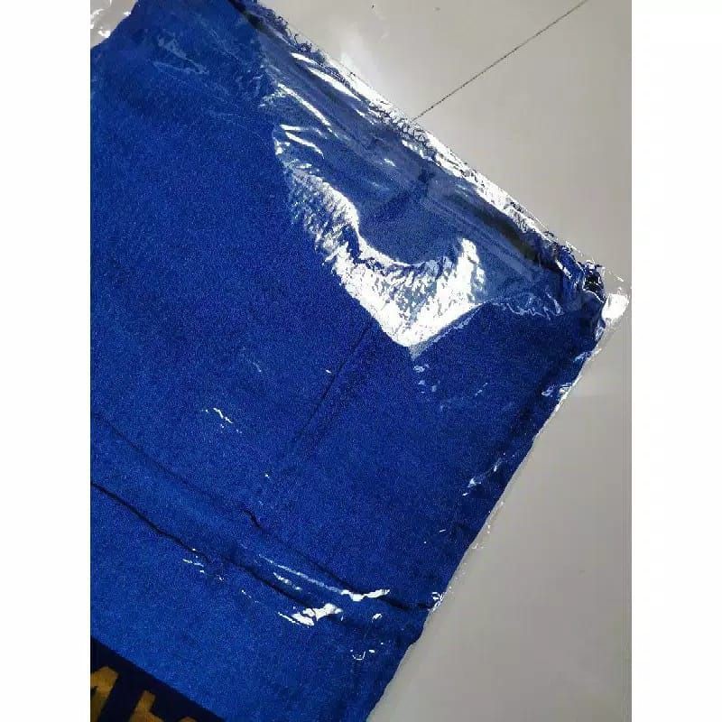 PASHMINA CRINKLE CRIMP COTTON SHAWL HIJAB PASMINA CRINKLE RAWIS NEGRO_WARNA1-Crinkle  BIRU ELEKTR