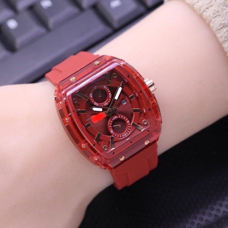 Harga Bersahabat.. [DGS] JAM TANGAN WANITA/PRIA HUSH PUPPIES MEWAH ELEGAN KEKININIAN TERBARU KW PREM